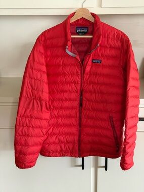 Patagonia Red Men's Down Jacket